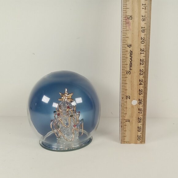 Glass Collection High Quality Christmas Tree Shelf Sitter Holiday Decoration - Picture 8 of 8